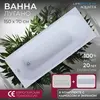 Aquatek LUG150.KAR59.EKR88 LUG150.KAR59.EKR88 Ванна Мия 150*70 + каркас + фронтальный экран