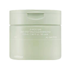 Пэды для лица очищающие CELIMAX Ji Woo Gae One Step Mild Cleansing Pad 60 шт