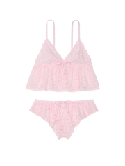 PINK WINK КРУЖЕВНОЙ КОМПЛЕКТ МАЙКА С ШОРТАМИ