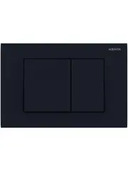Aquatek PNS-0000005 PNS-0000005 (001DQ) Панель смыва Черная матовая для INSP-0000001 Pneumo S (клавиши квадрат) фото