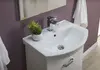 Aquanet 212657 Тумба с раковиной Aquanet Ирис 60 белый (1 ящик, 2 дверцы) (212657)