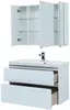 Aquanet 242526 Тумба с раковиной Гласс 100 цв.белый (242526)