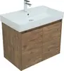 Aquanet 302528 Тумба с раковиной Nova Lite 75 2 дв. цв. дуб рустикальный (302528)