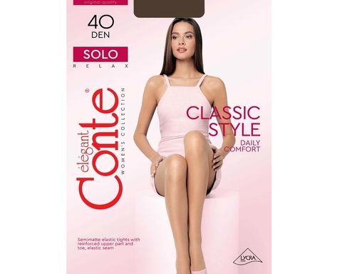 Колготки женские 40 Den Solo, р.4 Shade Conte