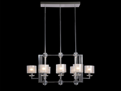 Подвесная люстра Newport ALEXANDRA 4408/S chrome, М0057156