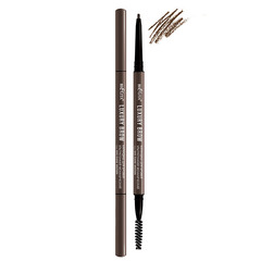 Карандаш для бровей ультратонкий механический Luxury Brow тон 600 dark brown , ( Белита )
