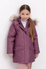 куртка  для девочки  ВК 38100/н/1 ГР
