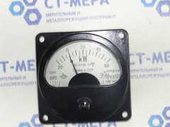 Ваттметр Д85 ДС-Р700 ТТ200/5 (20-0-60kW)