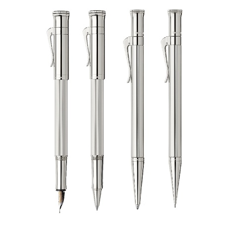 Ручка перьевая Graf von Faber-Castell Classic Sterling Silver, M (148570)