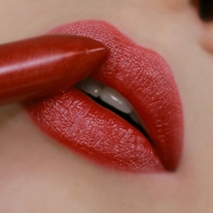 RELOUIS Помада PREMIUM GOLD №308 темно-красный