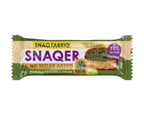 Батончик глазированный Coco SNAQ FABRIQ Арахис с Фисташкой и хрустящим тестом 50гр