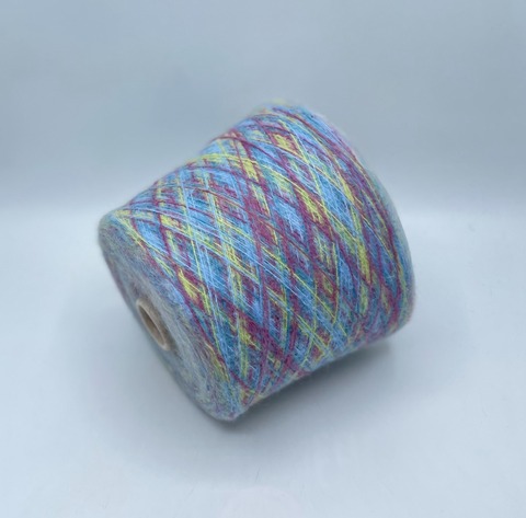 Filcom (пр.Италия), art-Peru 2/15 750м/100гр. 55%Беби Сури альпака, 25%Меринос, 20% Полиамид, цвет-Мультиколор(448), арт.36263