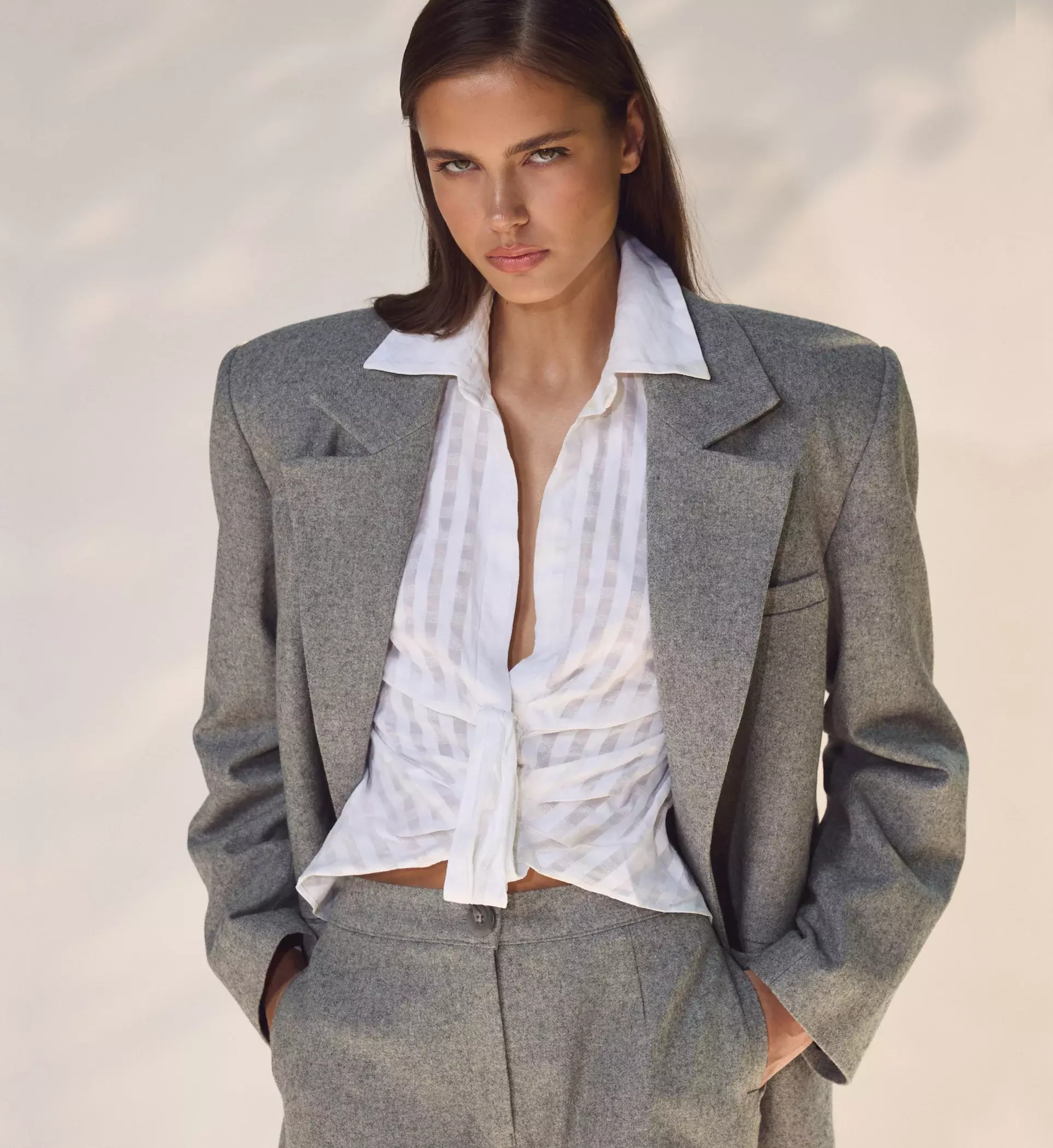 Жакет OFFICE, Серый