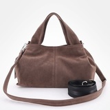 Сумка Саломея 2020 эко-замша шоколад