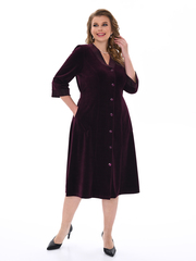 4067 Халат на пуговицах