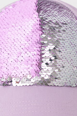 кепка  для девочки  ТК 80092/пастельно-лиловый