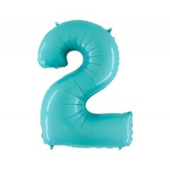 Г 40''/102 см, Цифра Голубой (Blue) 