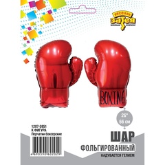 К Фигура, Перчатка боксерская, Красный, 26''/66 см, 1 шт. (В упаковке)