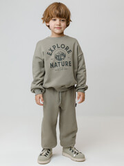 брюки  для мальчика  КР 400830/темно-оливковый к652