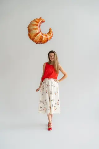 Фигура гелиевая Круассан