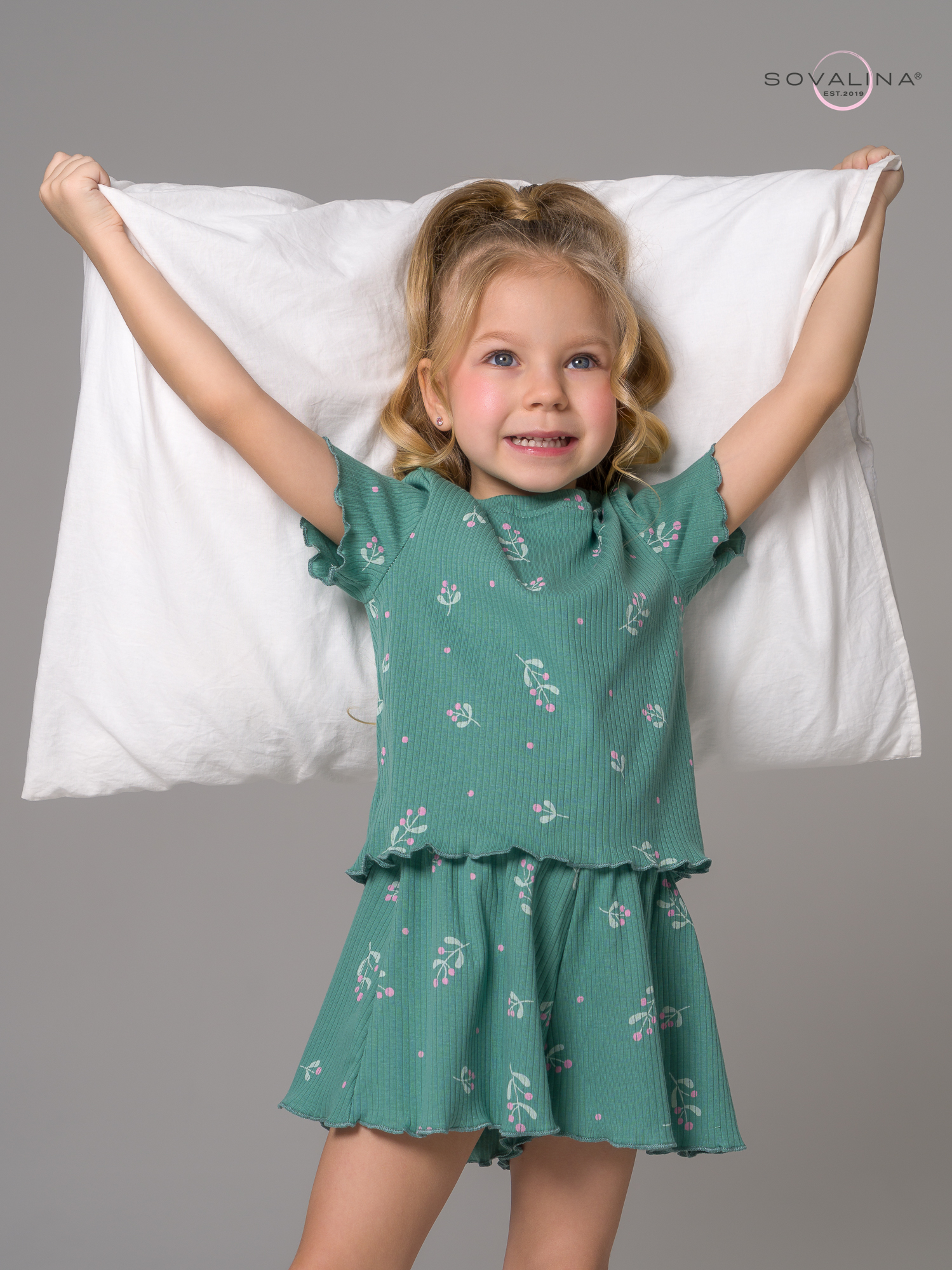 Пижама Элли розовая клюква