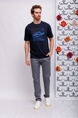 Bugatti Футболка хлопковая с логотипом