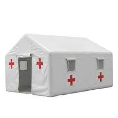 Модуль пневмокаркасный медицинский «МедПорт» из ПВХ, 4×3×3 м, для вакцинации
