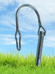 Штифт стопорный фрез, колес, шнеков UNITED PARTS (d8мм, длина 50мм) для культиватора, снегоотбрасывателя, мотобура (90-1411)