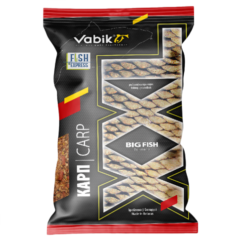 Прикормка Vabik XXL Карп 1кг 10 шт/уп.