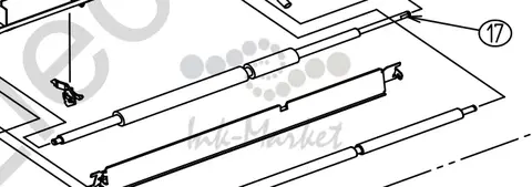OKI 43233401 - Roller-Feed(2nd), C8600