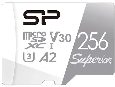 Карта памяти Silicon Power Superior microSDXC SP256GBSTXDA2V20 256GB A2, V30, UHS-I Class 3 (U3), C