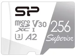 Карта памяти Silicon Power Superior microSDXC SP256GBSTXDA2V20 256GB A2, V30, UHS-I Class 3 (U3), C