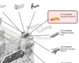 Держатель рычага соленоида для Ricoh MP C305 G1634499