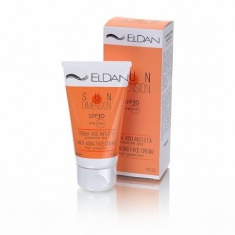 Eldan Le Prestige Кремы: Солнцезащитный омолаживающий крем для лица с SPF 30 (Anti-Aging Face Cream High Protection)