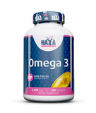 Омега 3 1000 мг, Omega 3 1000 mg, Haya Labs, 100 капсул 1