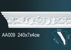 Карниз потолочный гибкий AA009