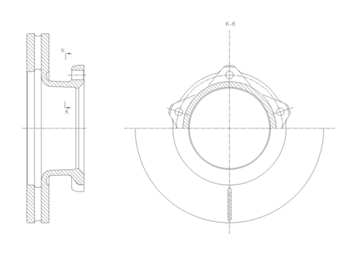 Диск тормозной вентилируемый G-brake  GR-30289