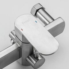 Смеситель для ванны, Frap, с картриджем, нерж, F22805