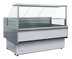 Витрина морозильная POLUS GC110 SL 0,94-1 (с боковинами) (0011-9006)
