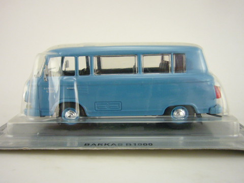 Barkas B1000 turquoise 1:43 DeAgostini Kultowe Auta PRL-u #42