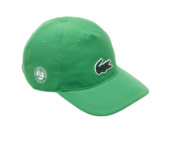 Теннисная кепка Lacoste Sport Roland Garros Edition Microfiber Cap - green