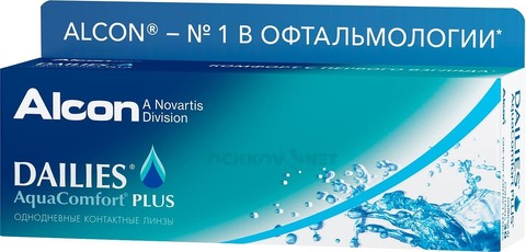 Dailies AquaComfort Plus 30 линз BC 8.7