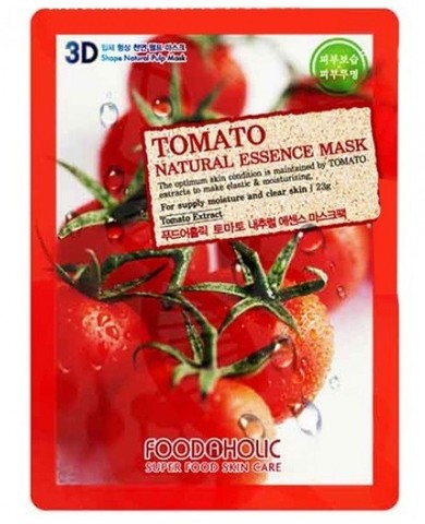 FoodaHolic 3D Маска с натуральным экстрактом томата (ткан.) 23г