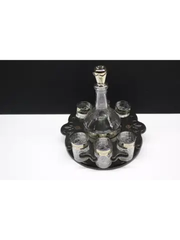 Стопки для водки 6 шт, графин стеклянный