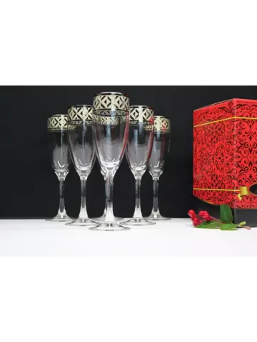 Бокал для вина 6 штук Геометрия
