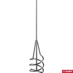 ЗУБР 120 х 600 мм, шестигранный хвостовик, миксер для песчано-гравийных смесей, Профессионал (06033-12-60)