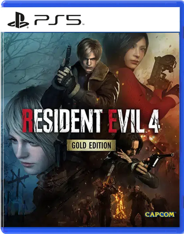 Resident Evil 4 Remake Gold Edition (диск для PS5, полностью на русском языке)