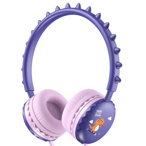 Qulaqcıq / Наушники / Headphones Dino purple