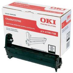 OKI C5600/C5700 Drum-unit black (черный) (43381708)