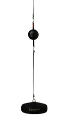 Пневмогруша скоростная под растяжки Filippov 22см/20см, черный